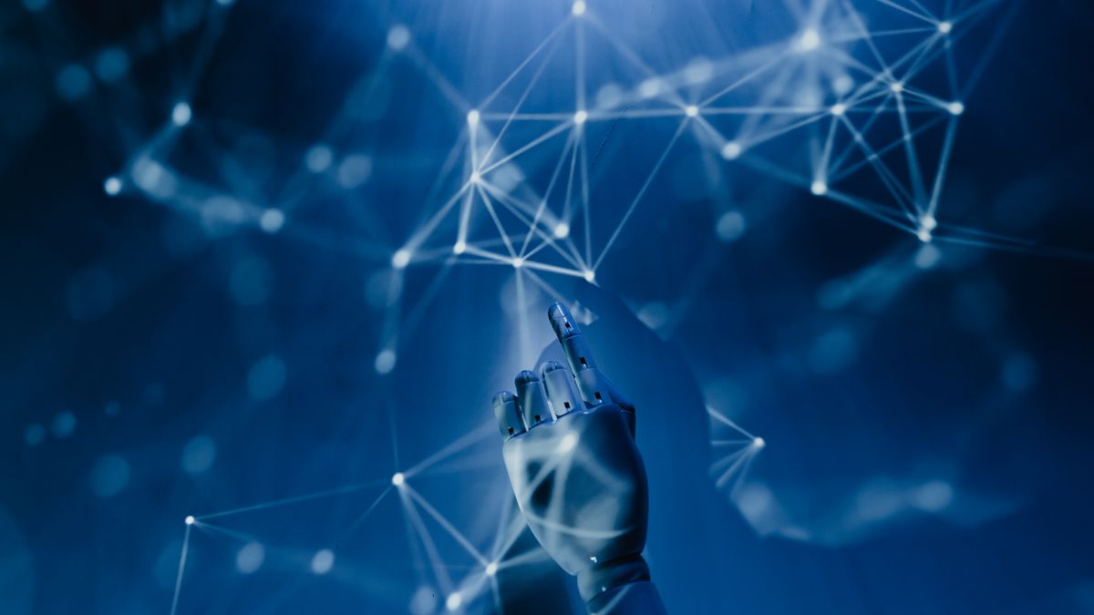 Abstract illustration of artificial intelligence