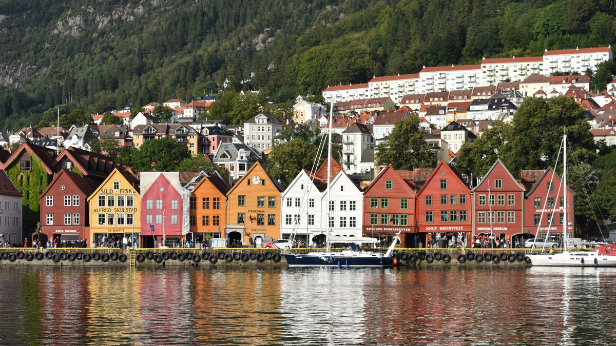 Bybilde fra Bergen