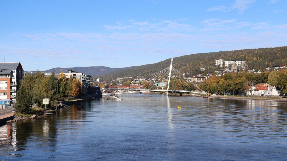 Bybilde fra Drammen