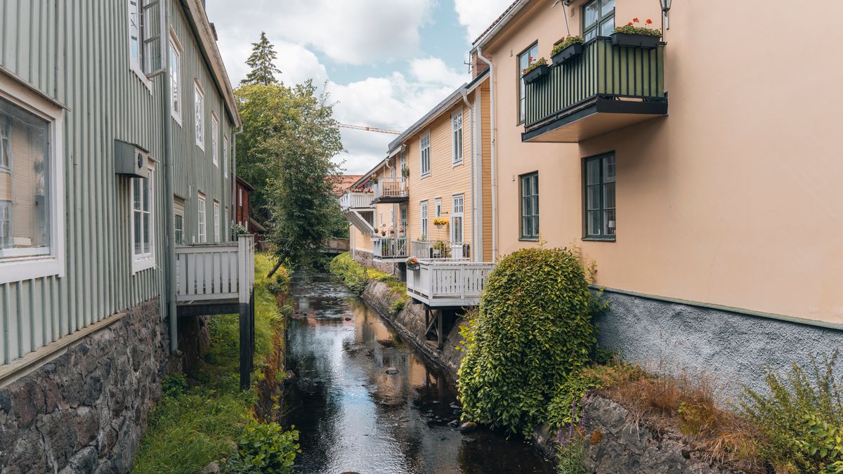 Stadsbild från Trollhättan
