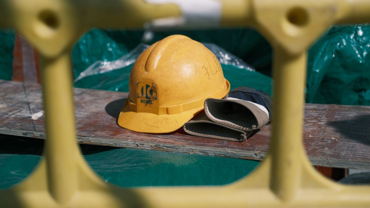 Construction worker on site