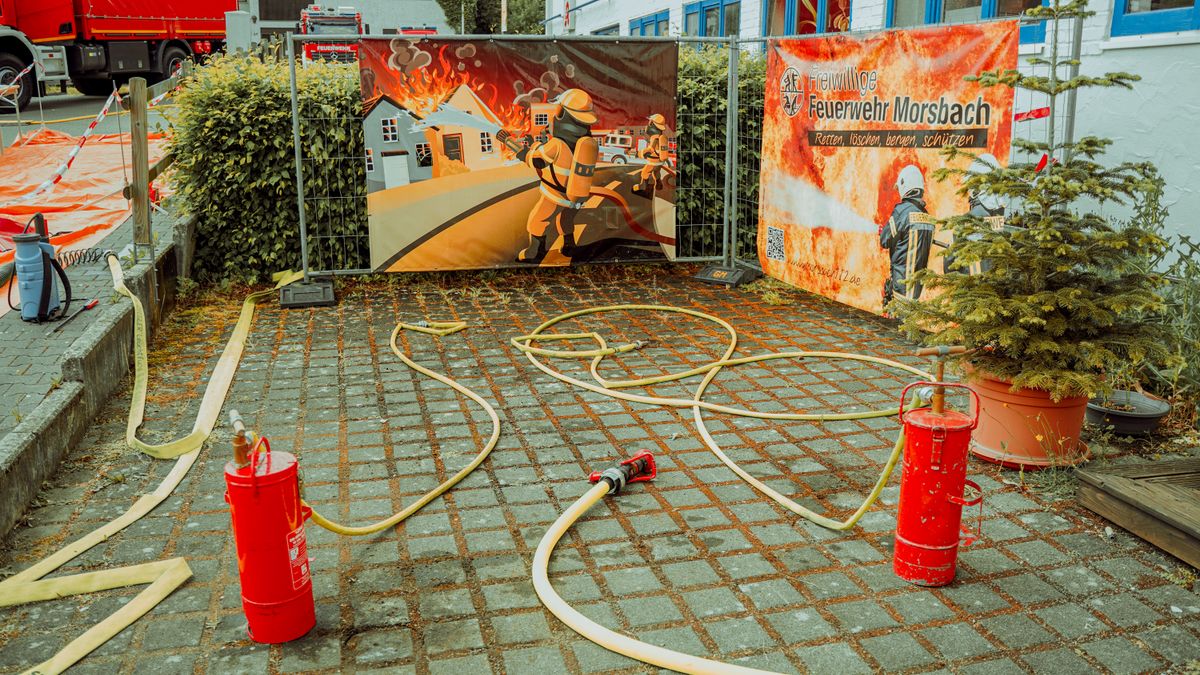 Brannmannskaper ved brannstasjonen